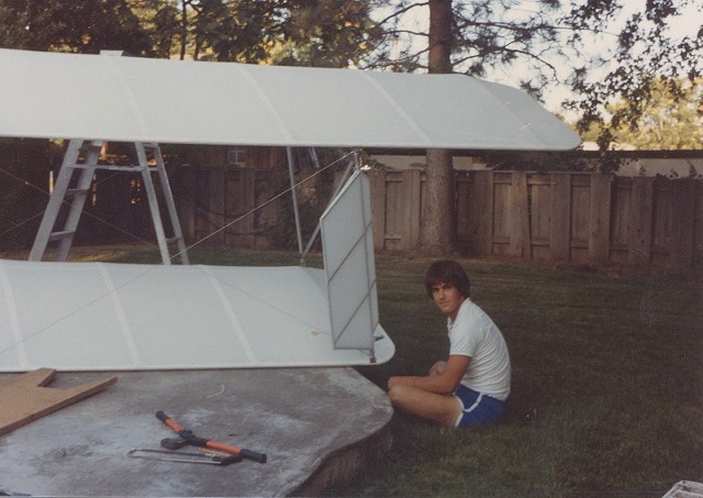 Final assembly of the Easy Riser; August, 1982.