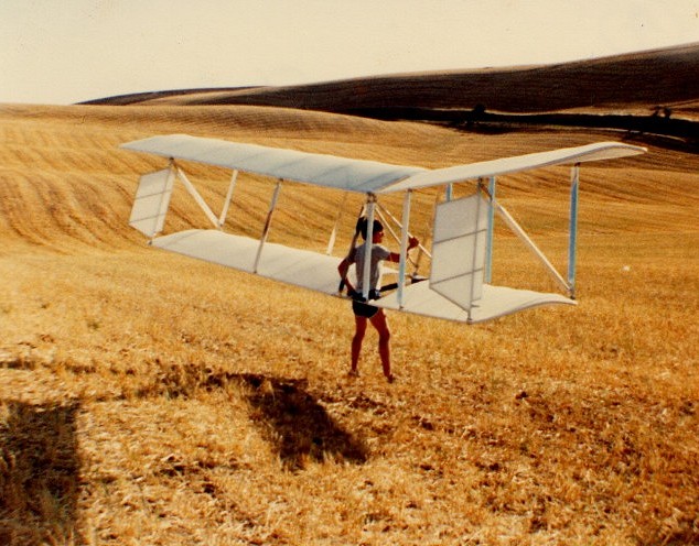 Ready for launch, Easy Riser maiden flight; August, 1982.