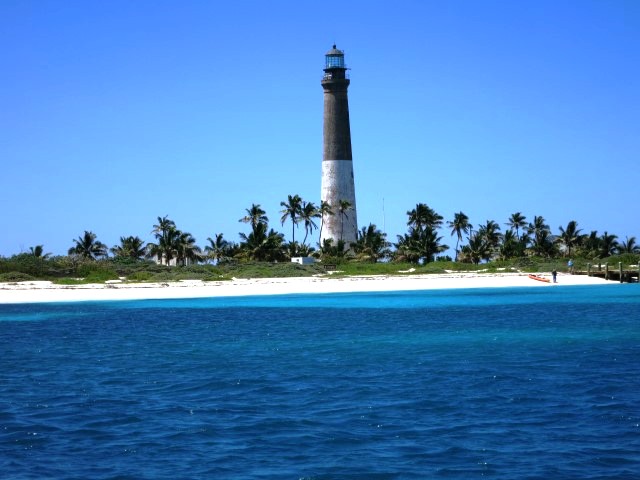 Sheltered east side of Loggerhead Key.
