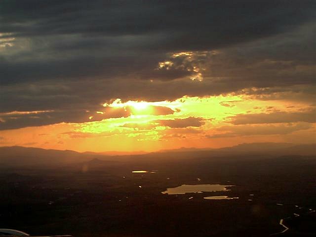 A Beautiful Sunset Over Western Wyoming