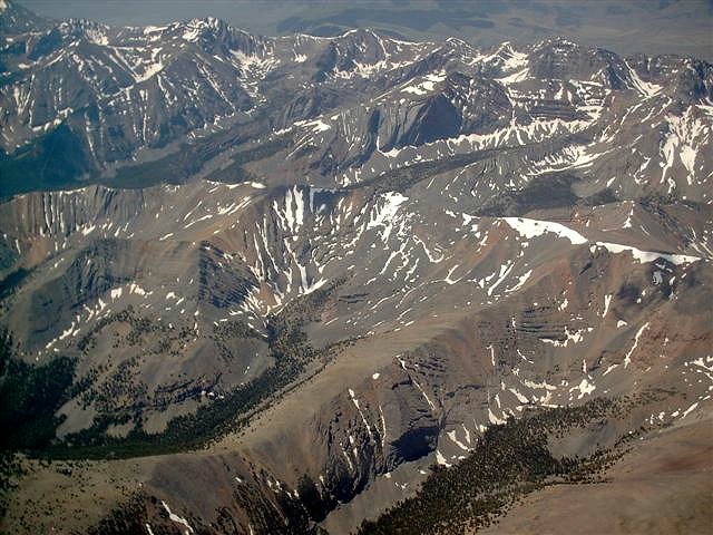 Rugged Terrain Between Idaho Falls and Baker City