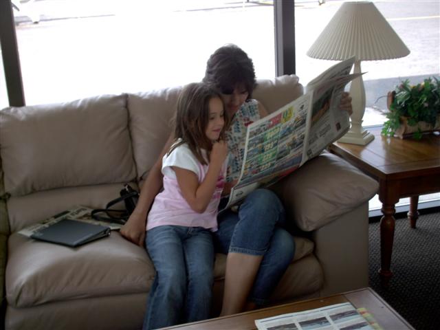 Annette and Jane Pass the Time