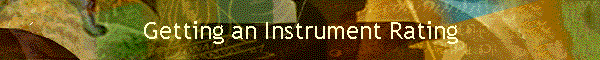 Getting an Instrument Rating