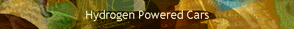 Hydrogen Powered Cars